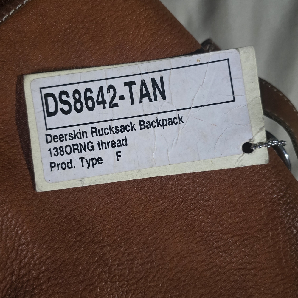 Classic Brown Leather Backpack - image 3